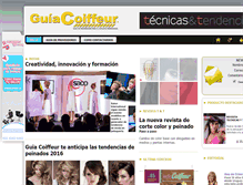 Tablet Screenshot of guiacoiffeur.com.ar